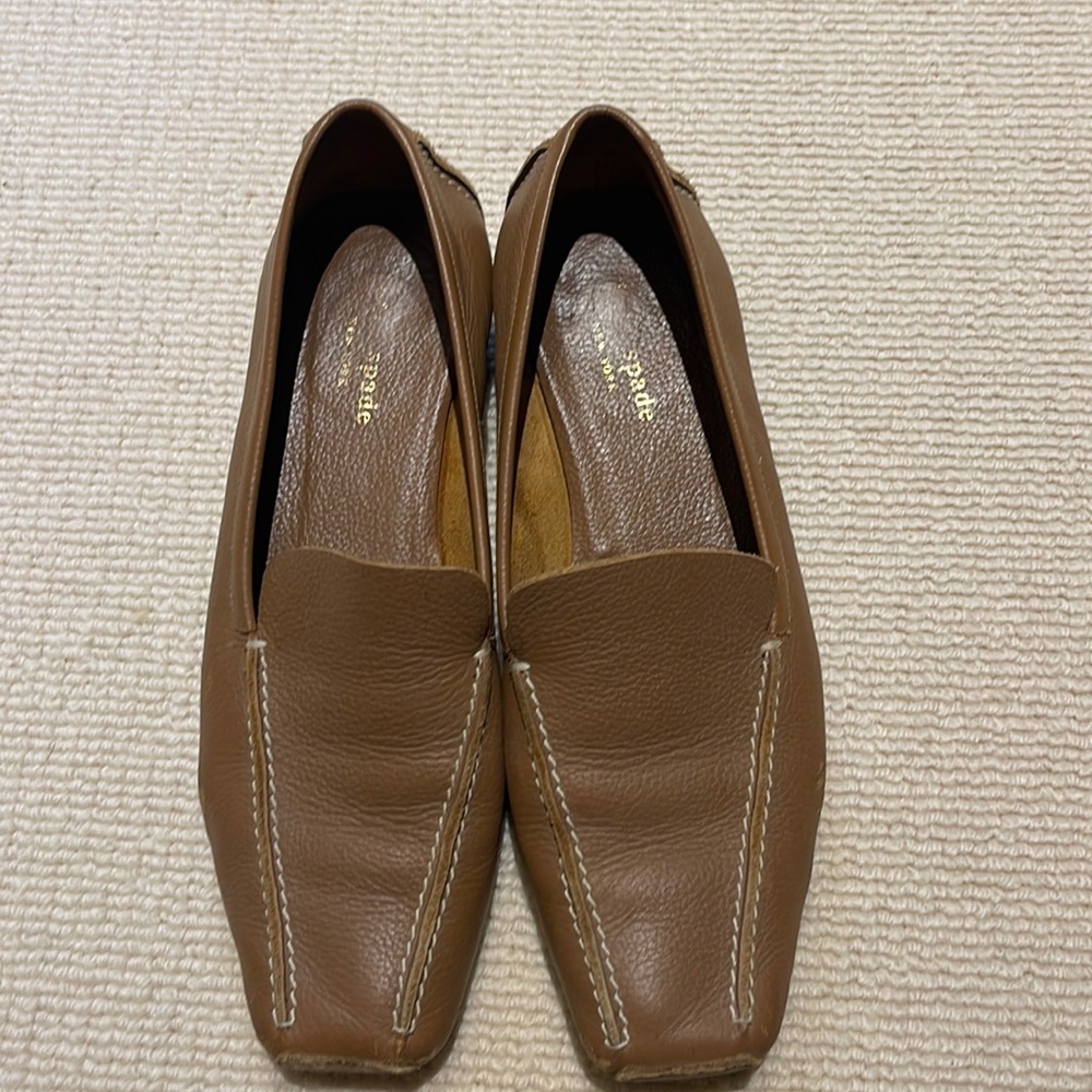 Kate Spade brown loafer size 9